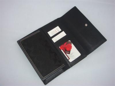 discounted coach wallets - 6k13 full black